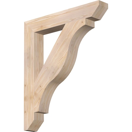 Ekena Millwork Funston Slat Smooth Bracket, Douglas Fir, 5 1/2"W x 38"D x 44"H BKT06X38X44FST06SDF
